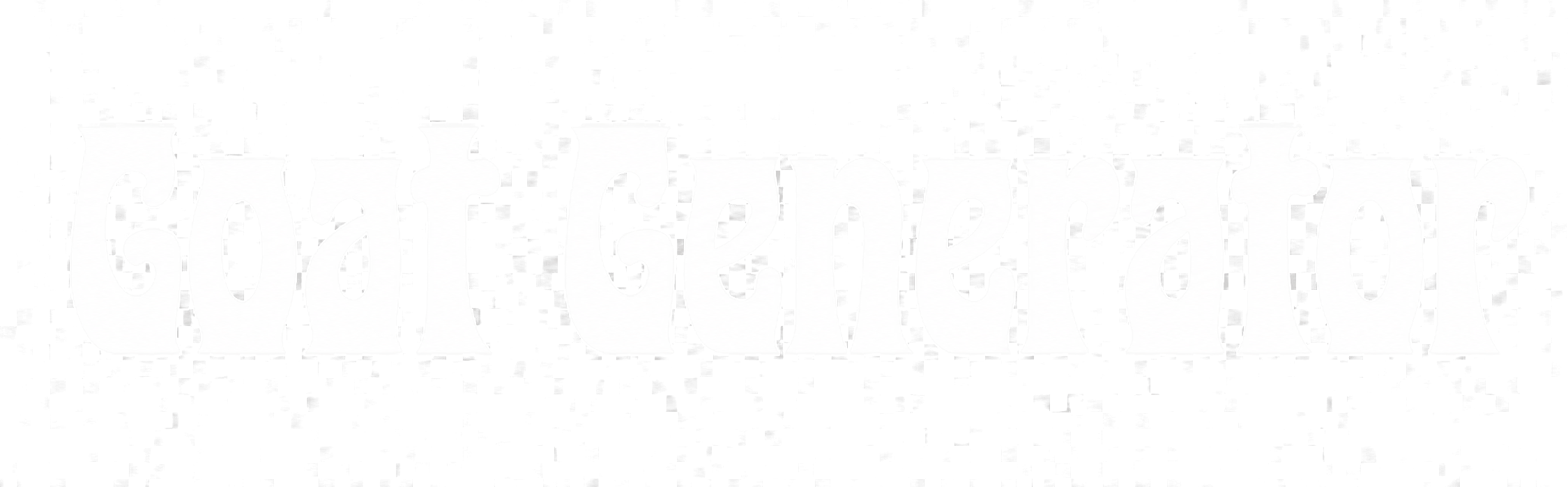 GOAT GENERATOR logo